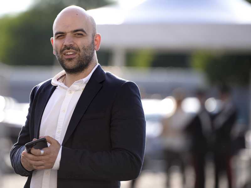 Roberto Saviano (foto LaPresse)