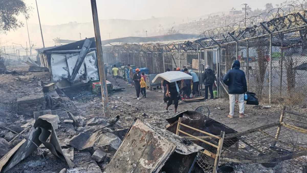 Immagine di La risposta dell'Ue all'incendio di Moira è non cambiare nulla