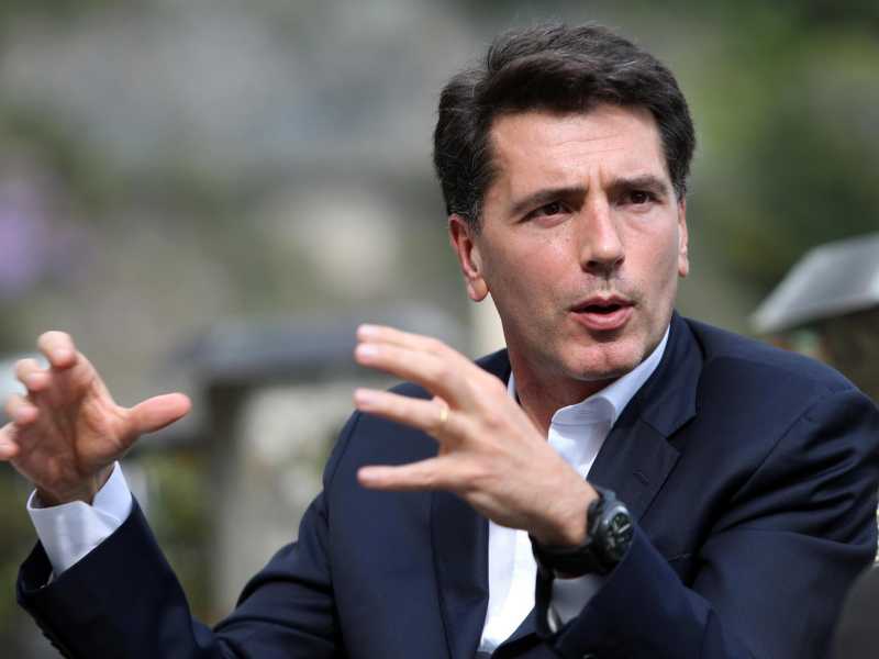 Davide Serra a Cernobbio (ANSA / Matteo Bazzi)