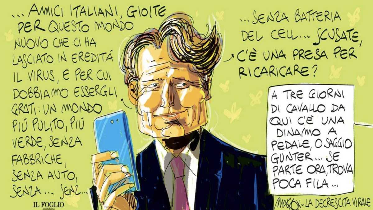 Immagine di Che ci fa David Sassoli a colloquio con Gunter Pauli?