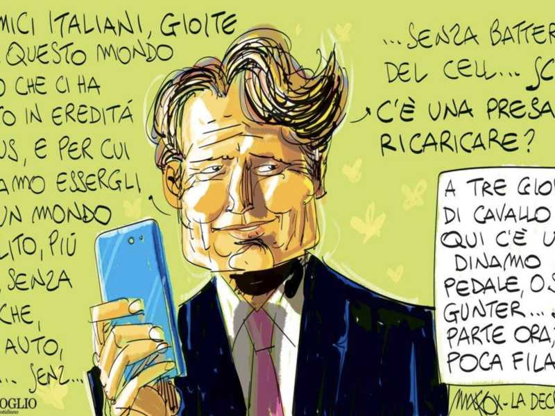 Che ci fa David Sassoli a colloquio con Gunter Pauli?