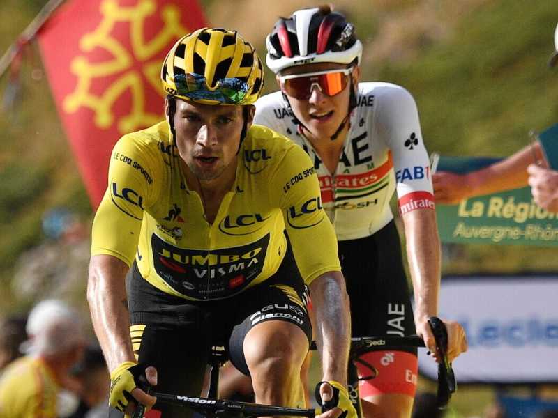 Roglic-Pogačar è una sfida dolciaria