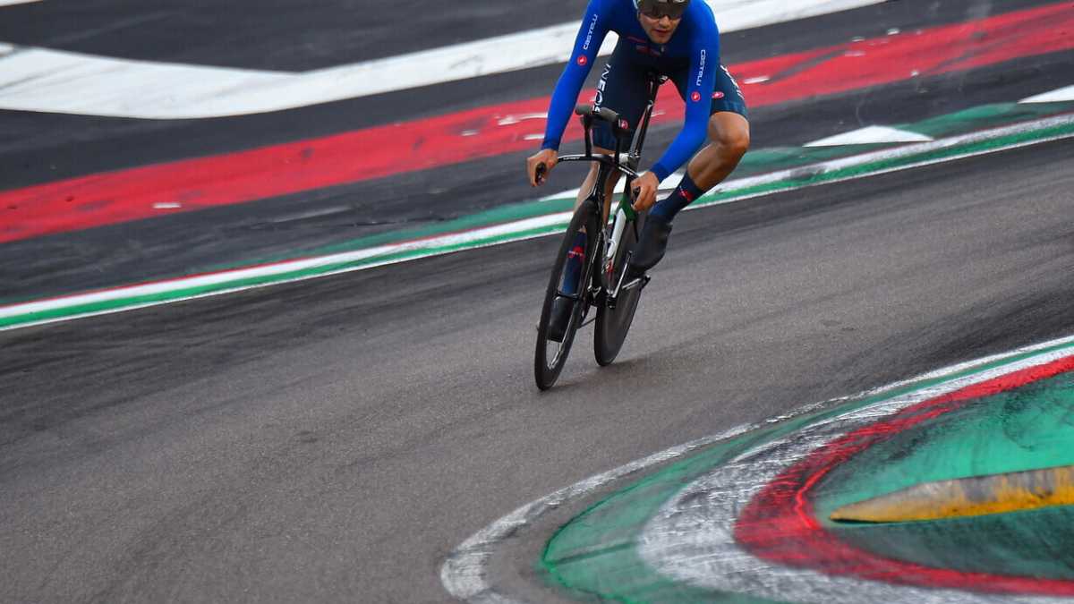 Immagine di Imola 2020, il passo di Filippo Ganna verso l'oro mondiale