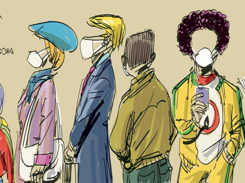 Ridere con la pandemia