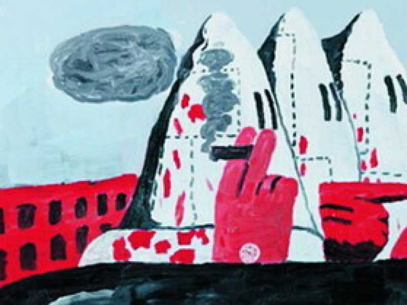 Così anche l’arte (libera) s’è messa paura