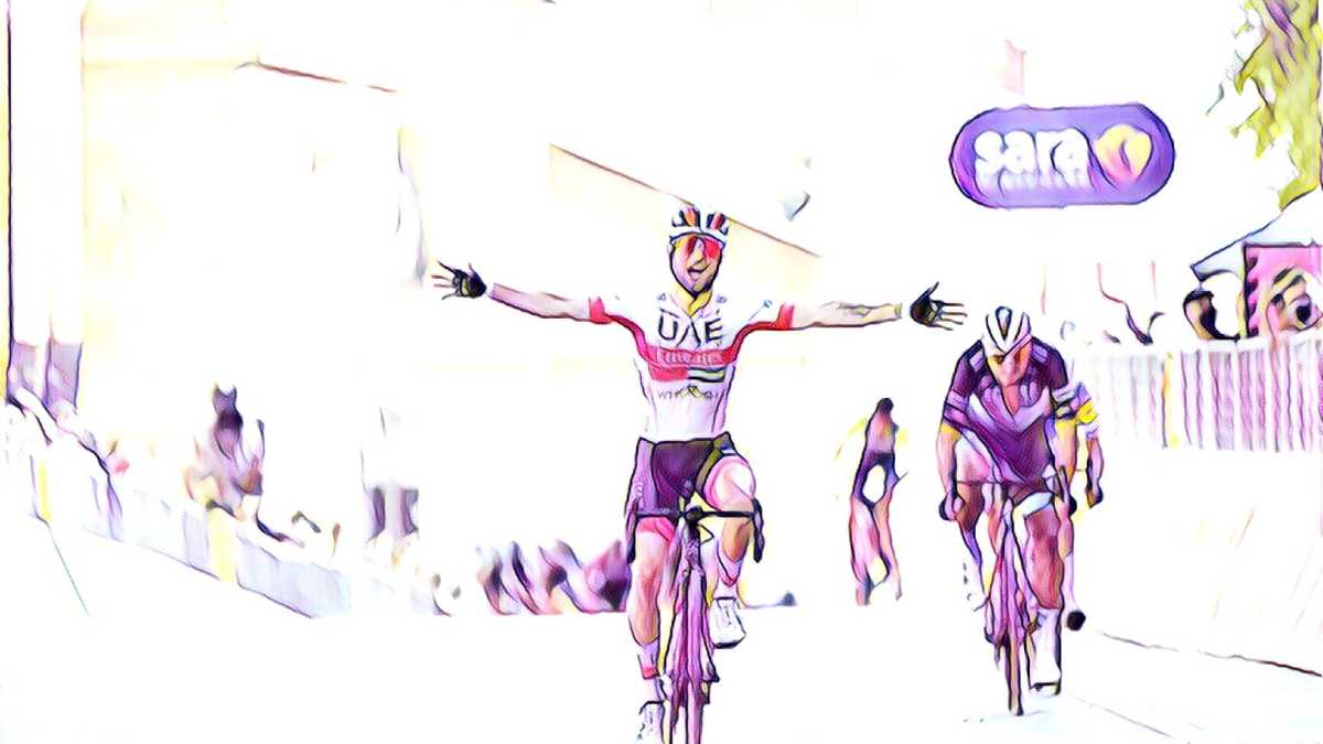 Immagine di Giro d'Italia 2020, Ulissi ha seguito Pirandello: si è risistemato, confortato e risolto