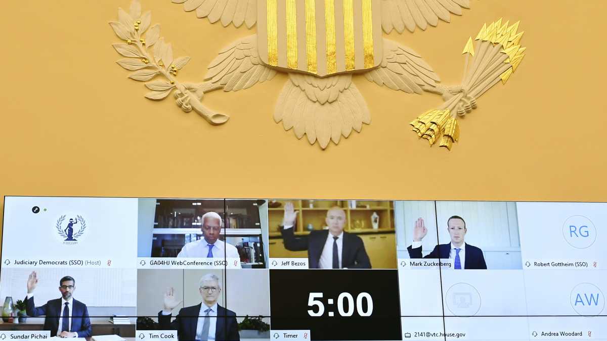 Immagine di Grane per Big Tech. Dal Congresso Usa l'accusa di monopolio