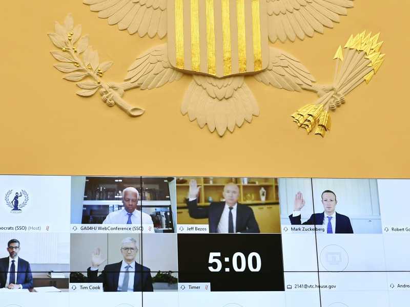 Grane per Big Tech. Dal Congresso Usa l'accusa di monopolio