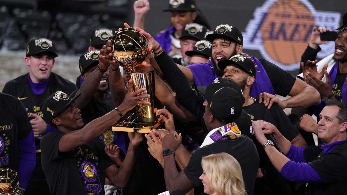 Immagine di Il primo titolo dei Lakers di LeBron dopo Kobe è ancora un titolo di Kobe