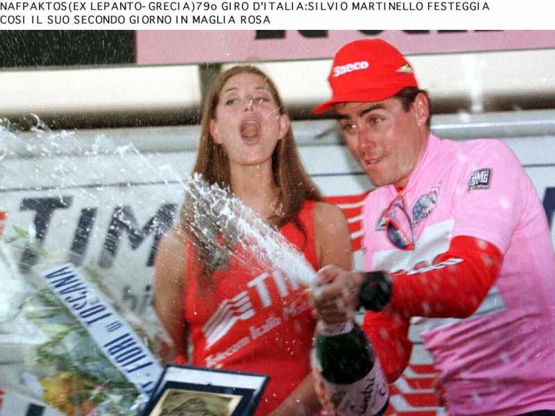 La volata rosa di Silvio Martinello