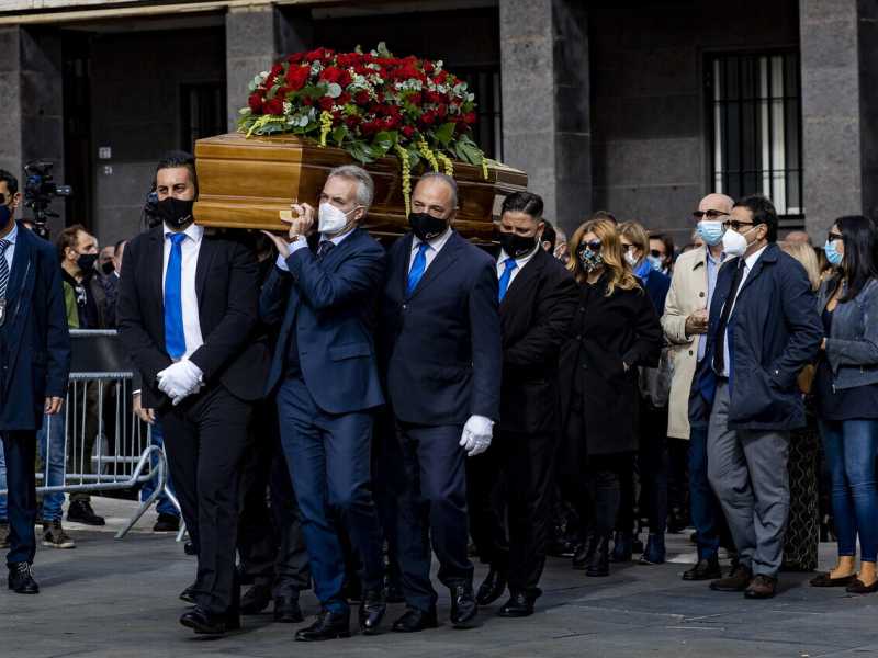 Il funerale di Jole Santelli, venerd&igrave; scorso a Cosenza. Foto Ansa