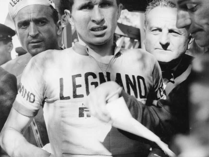 Pambianco prima dei consigli di Fausto Coppi