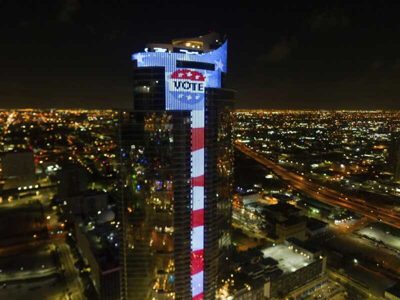 Bryan Glazer/World Satellite Television News via AP Images <br />