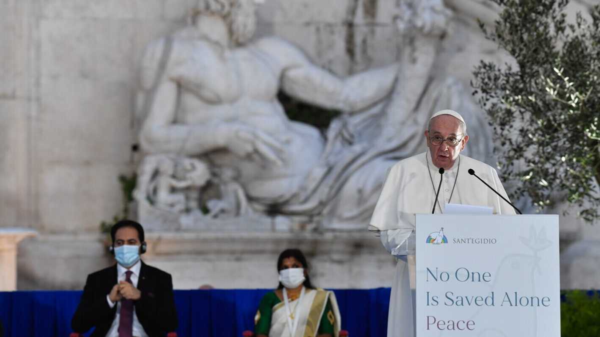 Immagine di Papa Francesco alla prova del Salmo 118