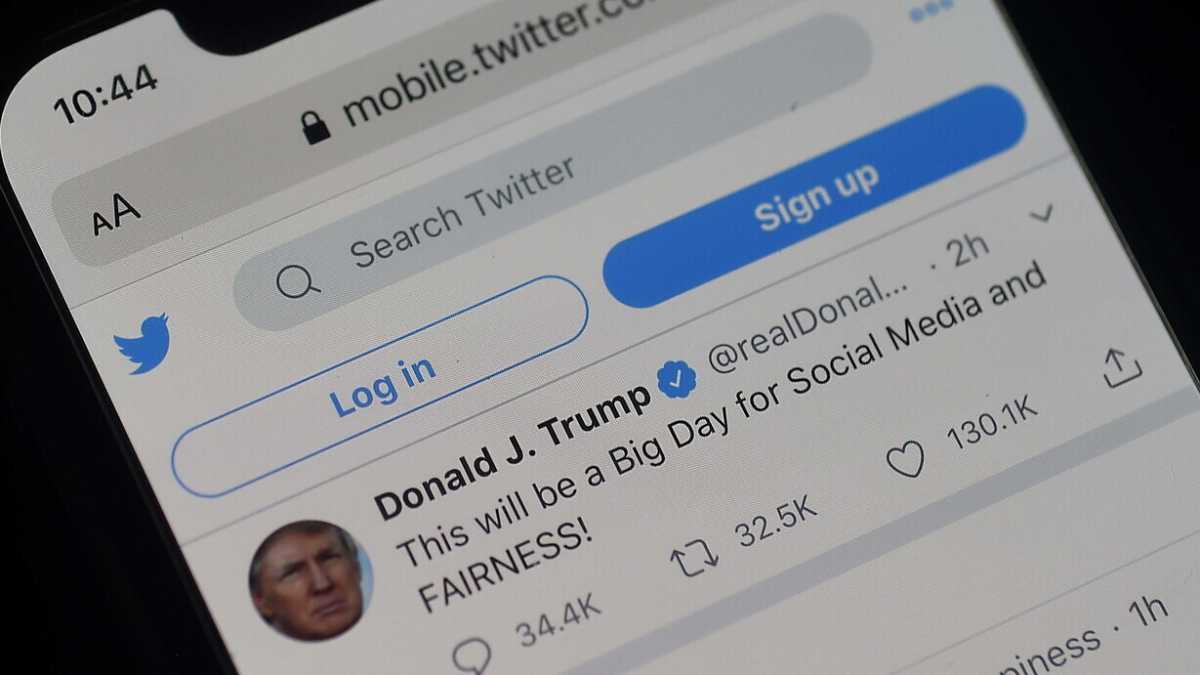 Immagine di Come entrare nel twitter di Trump