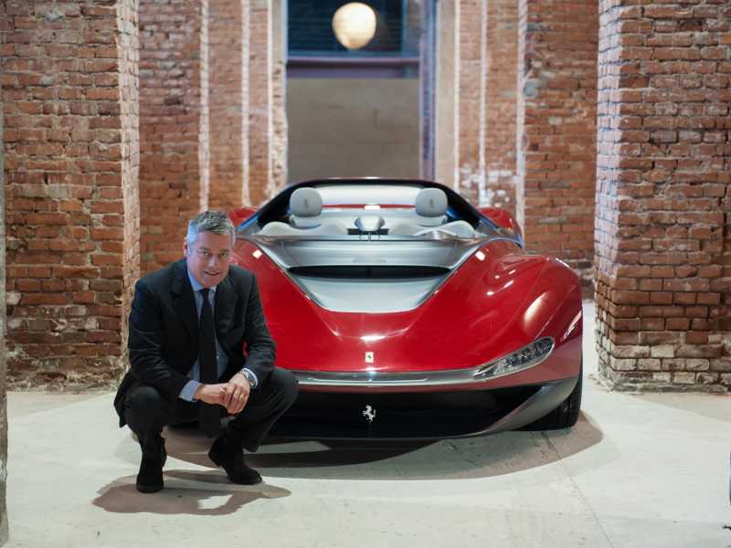 Paolo Pininfarina, 62 anni, torinese, &egrave; presidente di Pininfarina Spa dal 12 agosto 2008 (foto Ansa)&nbsp;<br />