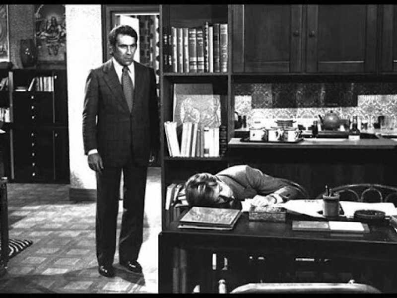 Alberto Lupo e Corrado Pani in &ldquo;Come un uragano&rdquo;, regia di Silverio Blasi, 1971 (foto Rai Teche)&nbsp;<br />