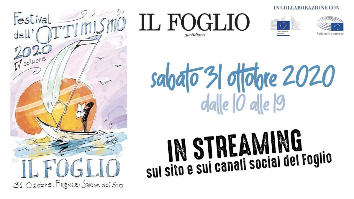 Immagine di La Festa del Foglio si sposta online. Ecco il programma della quarta Giornata dell'ottimismo
