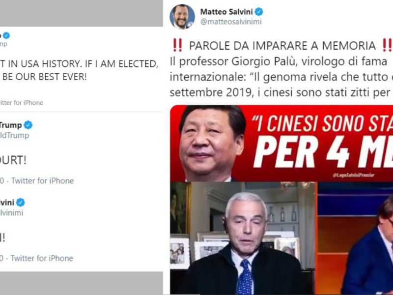 C'è una strategia dietro i CAPSLOCK di Trump e Salvini?