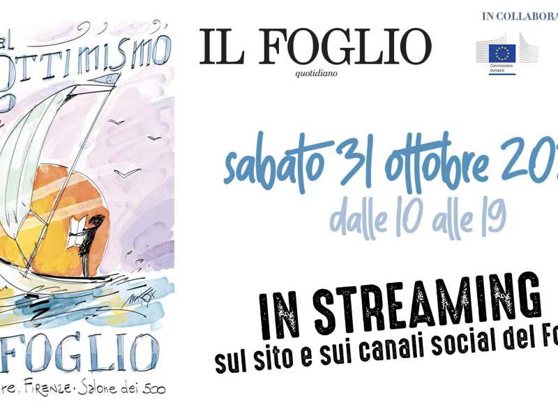 La Festa del Foglio si sposta online. Ecco il programma della quarta Giornata dell'ottimismo