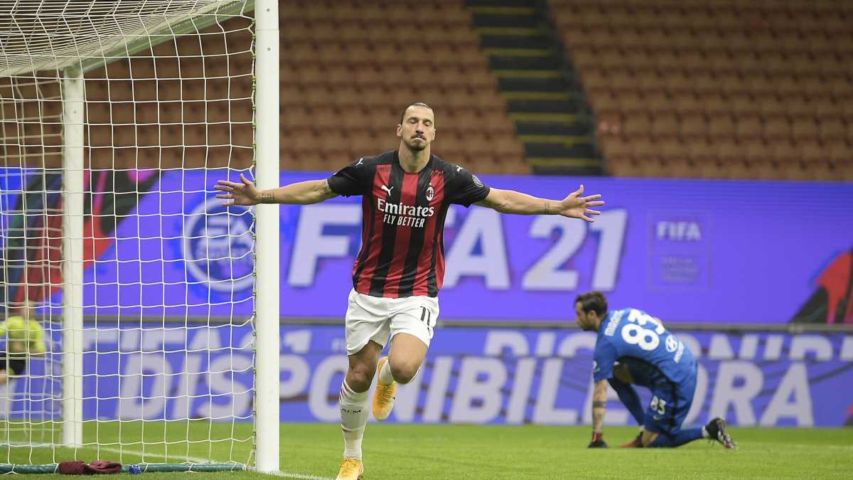 Immagine di Zlatan Ibrahimovic non cade mai