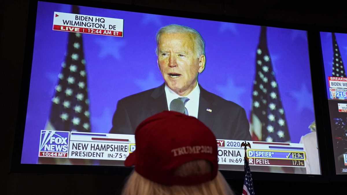 Immagine di Joe Biden sta recuperando su Donald Trump