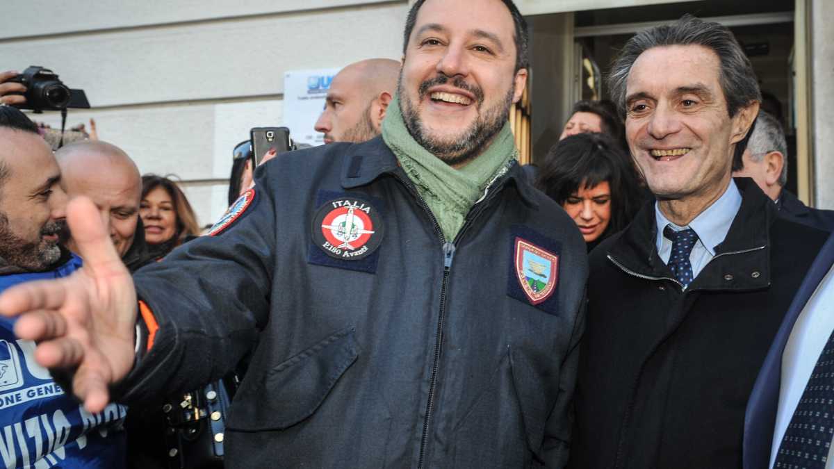 Immagine di Così Salvini usa la guerra sul lockdown per puntellare Fontana