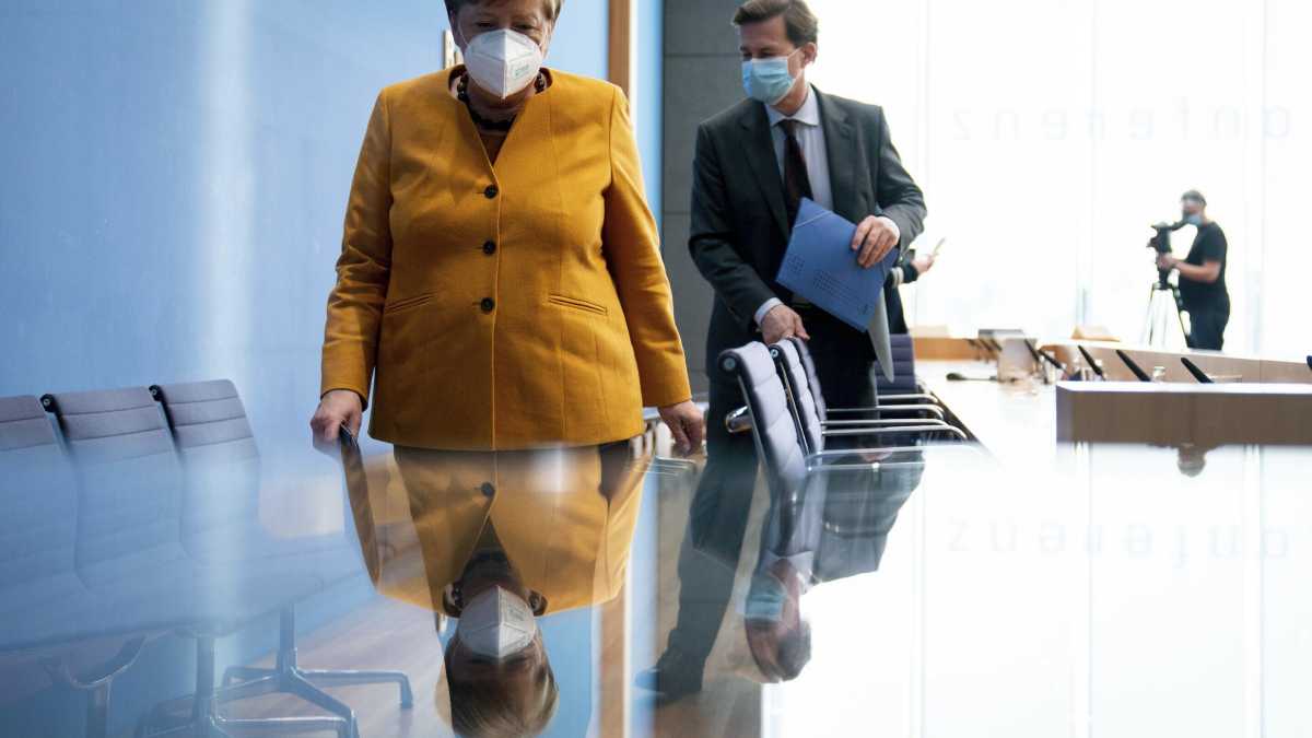 Immagine di Merkel, una Churchill a Berlino