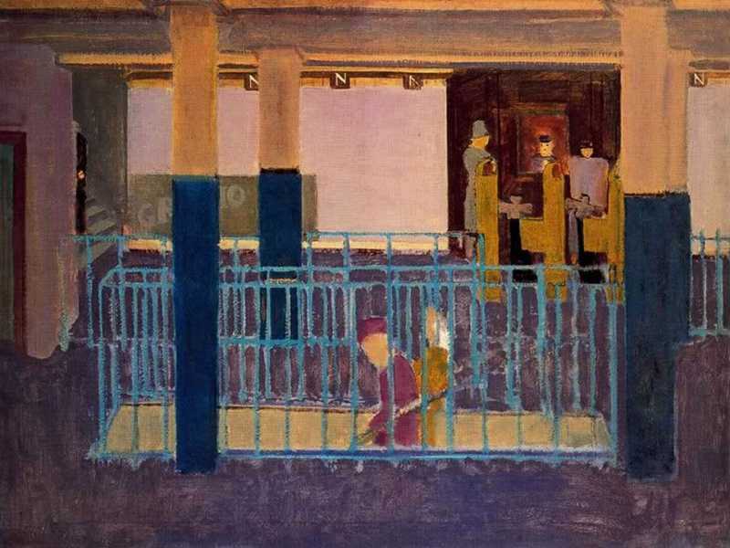 Mark Rothko: Ingresso in metropolitana, 1938&nbsp;<br />