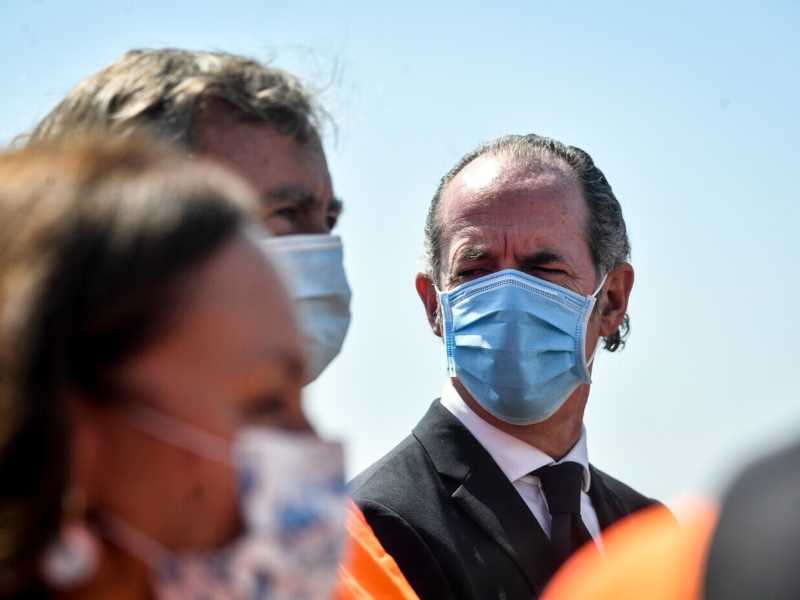 Luca Zaia (foto Claudio Furlan - LaPresse)&nbsp;<br />