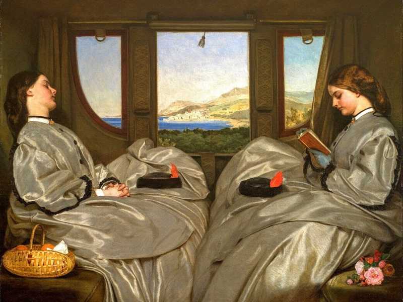 Augustus Leopold Egg, "La compagna di viaggio", 1862&nbsp;<br />
