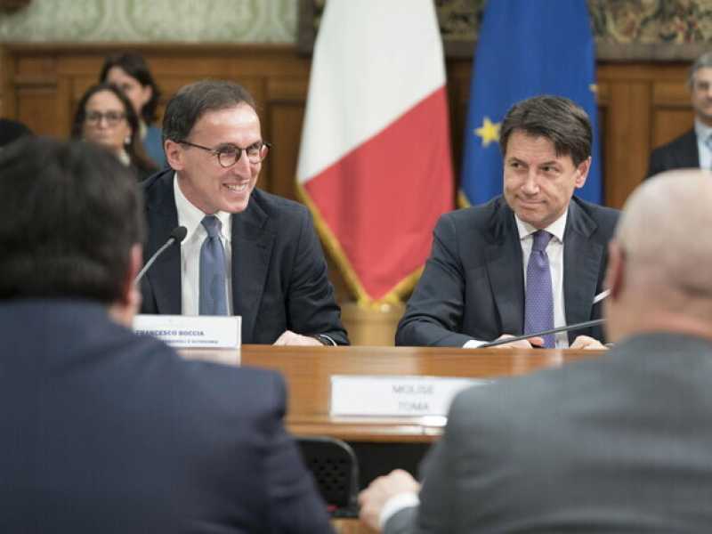 ANSA/UFFICIO STAMPA PALAZZO CHIGI/FILIPPO ATTILI&nbsp;<br />