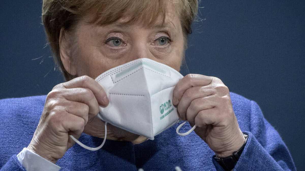 Immagine di Merkel chiede ai tedeschi di restare a casa mentre elabora un nuovo lockdown