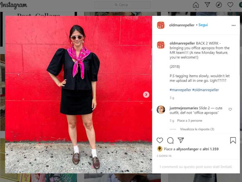 Cos'è "Old Man Repeller", roccaforte contro la cancel culture