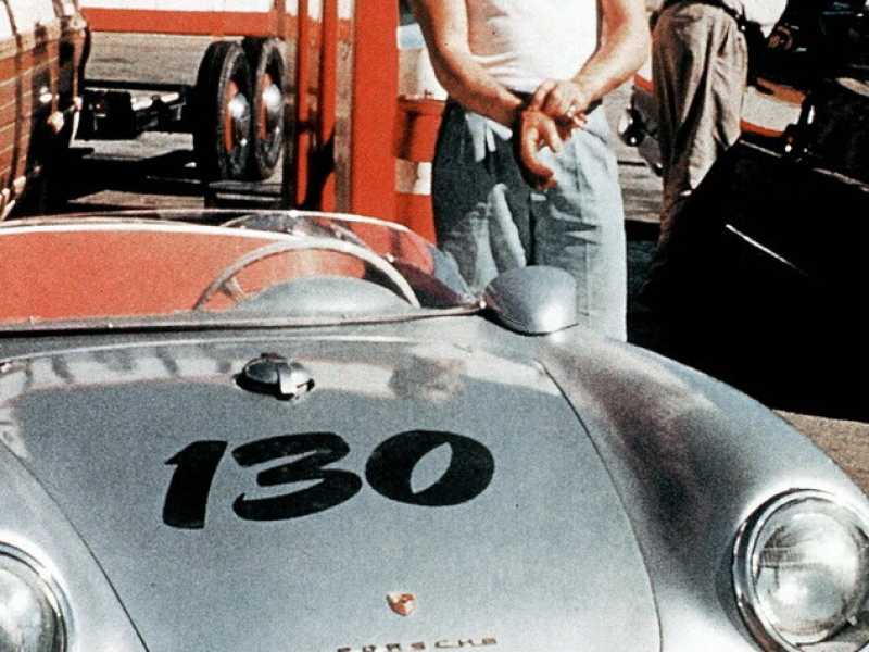L&rsquo;ultima foto di James Dean scattata da Rolf W&uuml;therich durante il viaggio verso Salinas (Olycom)&nbsp;<br />