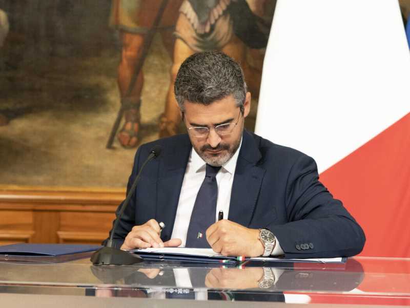 ANSA/FILIPPO ATTILI/US PALAZZO CHIGI &nbsp;<br />