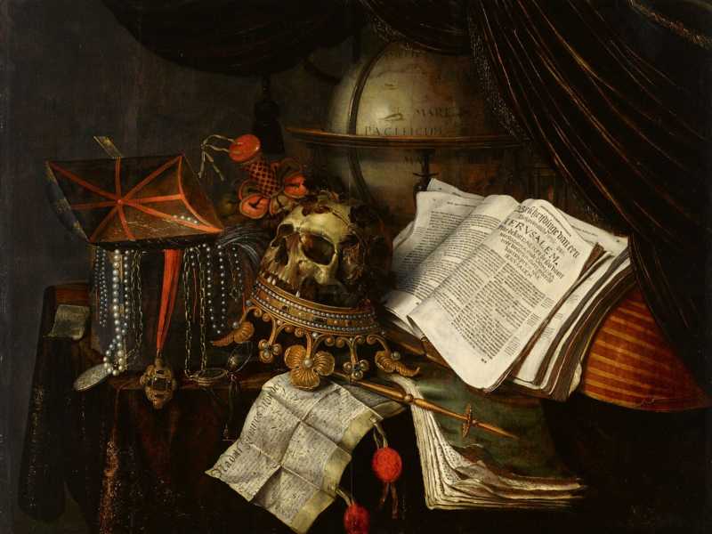 <span style="font-family: Arial, Verdana, sans-serif; font-size: 12px;">1642 - Edwaert Collier - Vanitas</span>