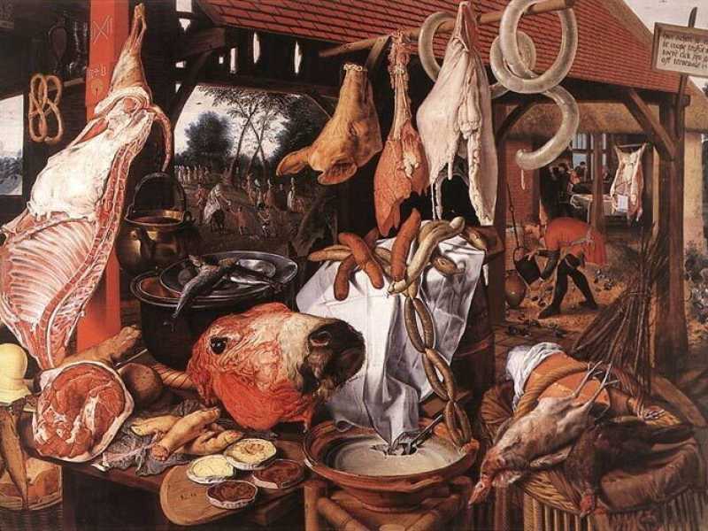 Banco di macelleria, Pieter Aertsen, 1551&nbsp;<br />