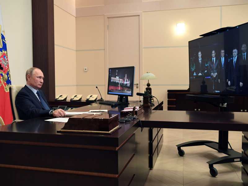 Alexei Nikolsky, Sputnik, Kremlin Pool Photo via AP&nbsp;<br />