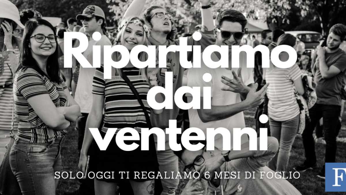 Immagine di Sei mesi gratuiti del Foglio, per i ventenni di oggi