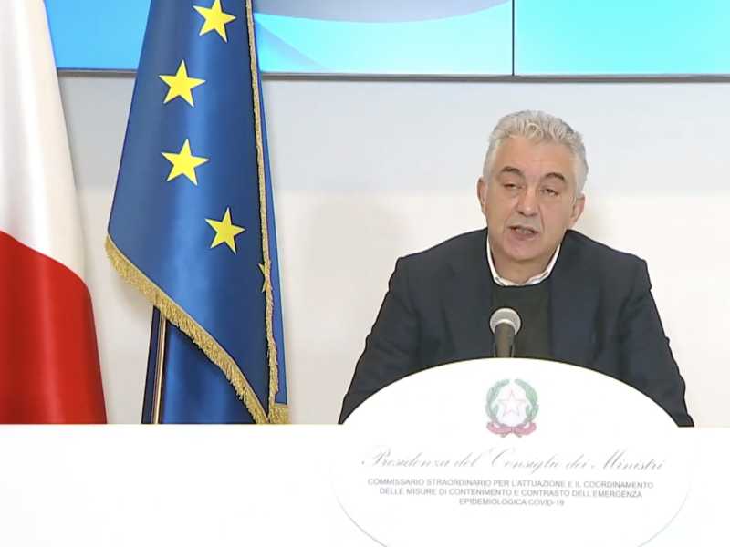 Covid, la diretta della conferenza del commissario Arcuri