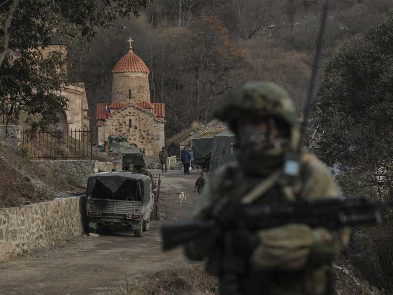 Nagorno-Karabakh, l'esercito azero entra a Kalbajar (LaPresse)&nbsp;<br />