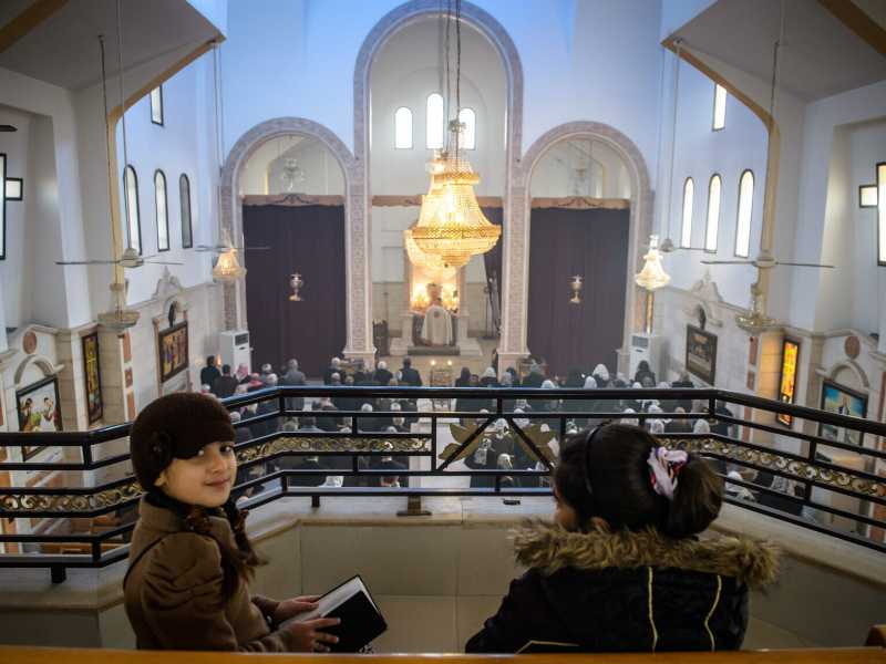 Cristiani in Siria (LaPresse)&nbsp;<br />