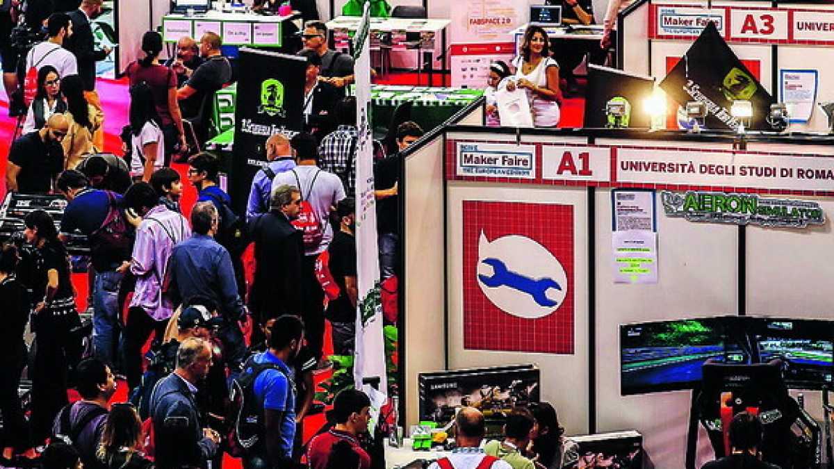 Immagine di Sanità ad alta tecnologia e idee geniali per contenere il coronavirus alla Maker Faire
