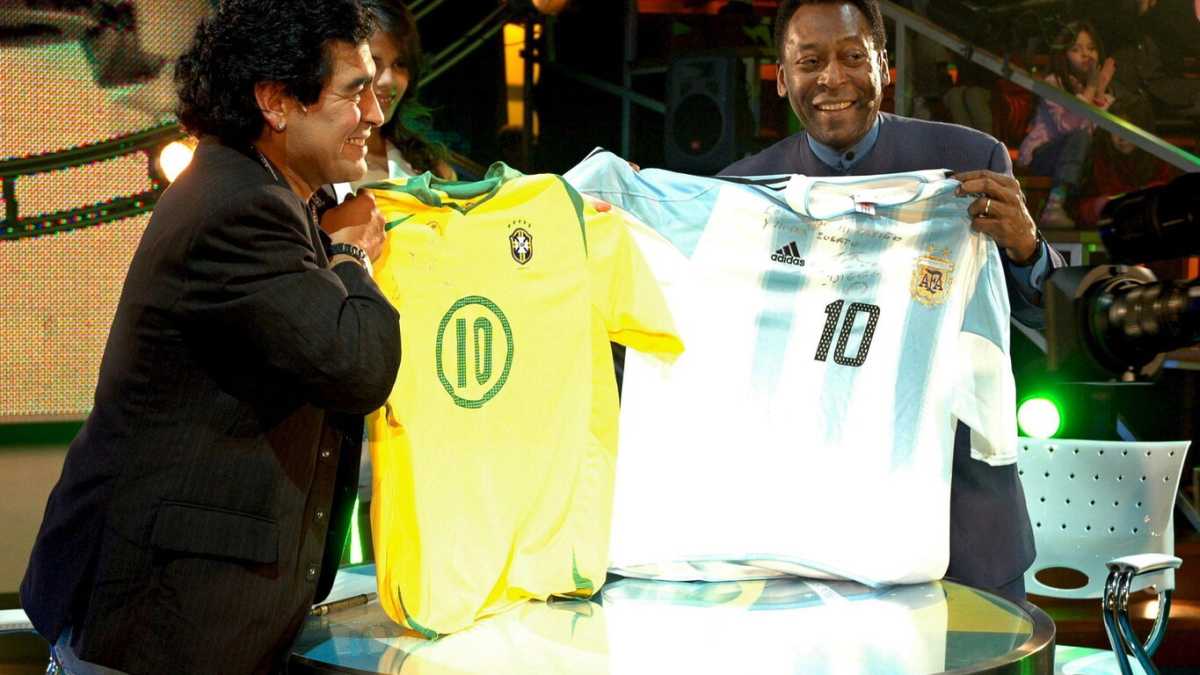 Immagine di Maradona era come Pelé