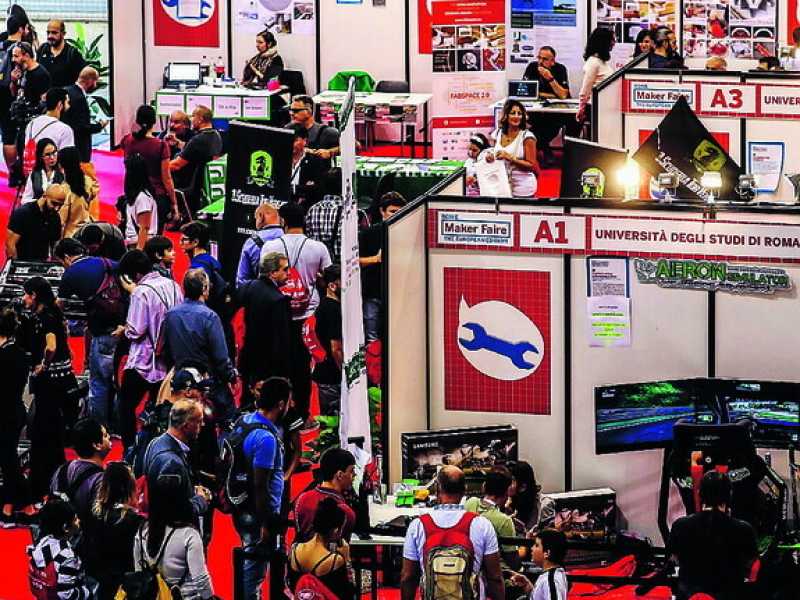 Sanità ad alta tecnologia e idee geniali per contenere il coronavirus alla Maker Faire