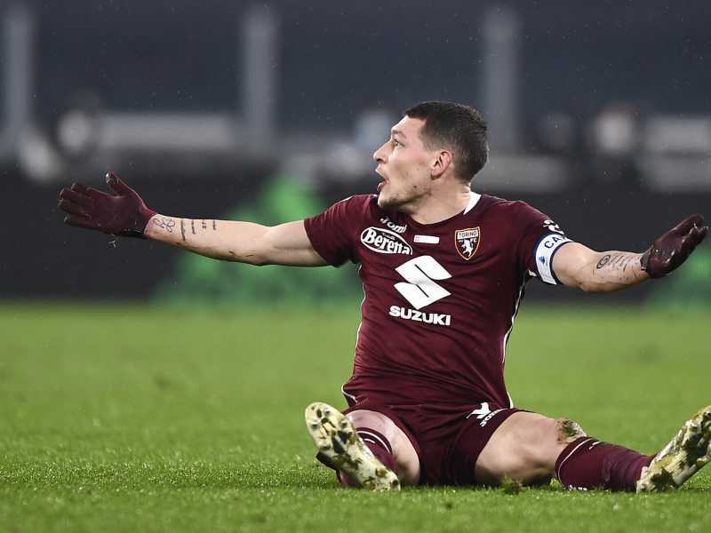 Andrea Belotti, foto LaPresse - Fabio Ferrari <br />