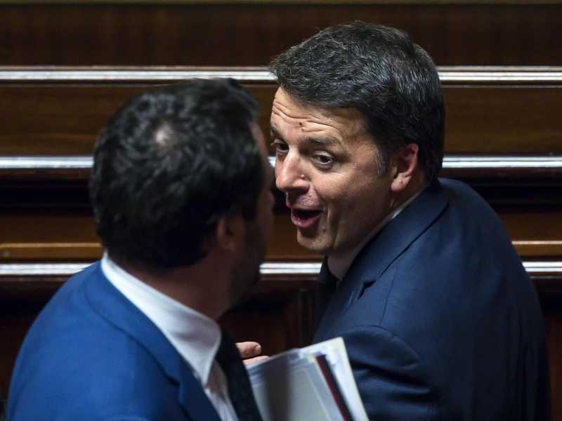 Renzi-Salvini: ritorna l'intesa, ma lo sgambetto a Conte è quasi impossibile