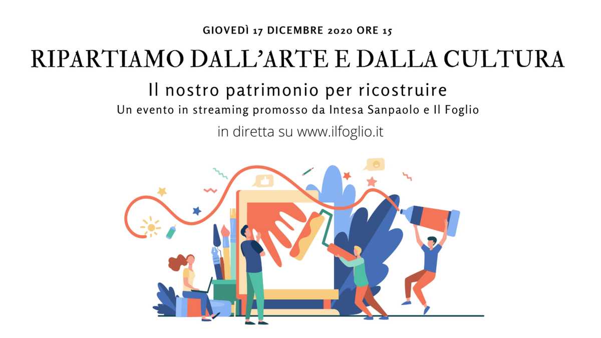 Immagine di Ripartiamo dall'arte e dalla cultura. Il nostro patrimonio per ricostruire