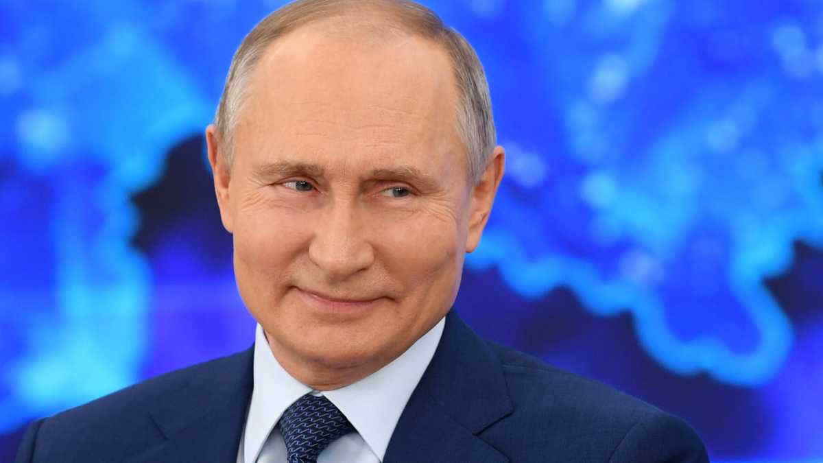 Immagine di Il ghigno di Putin su Navalny